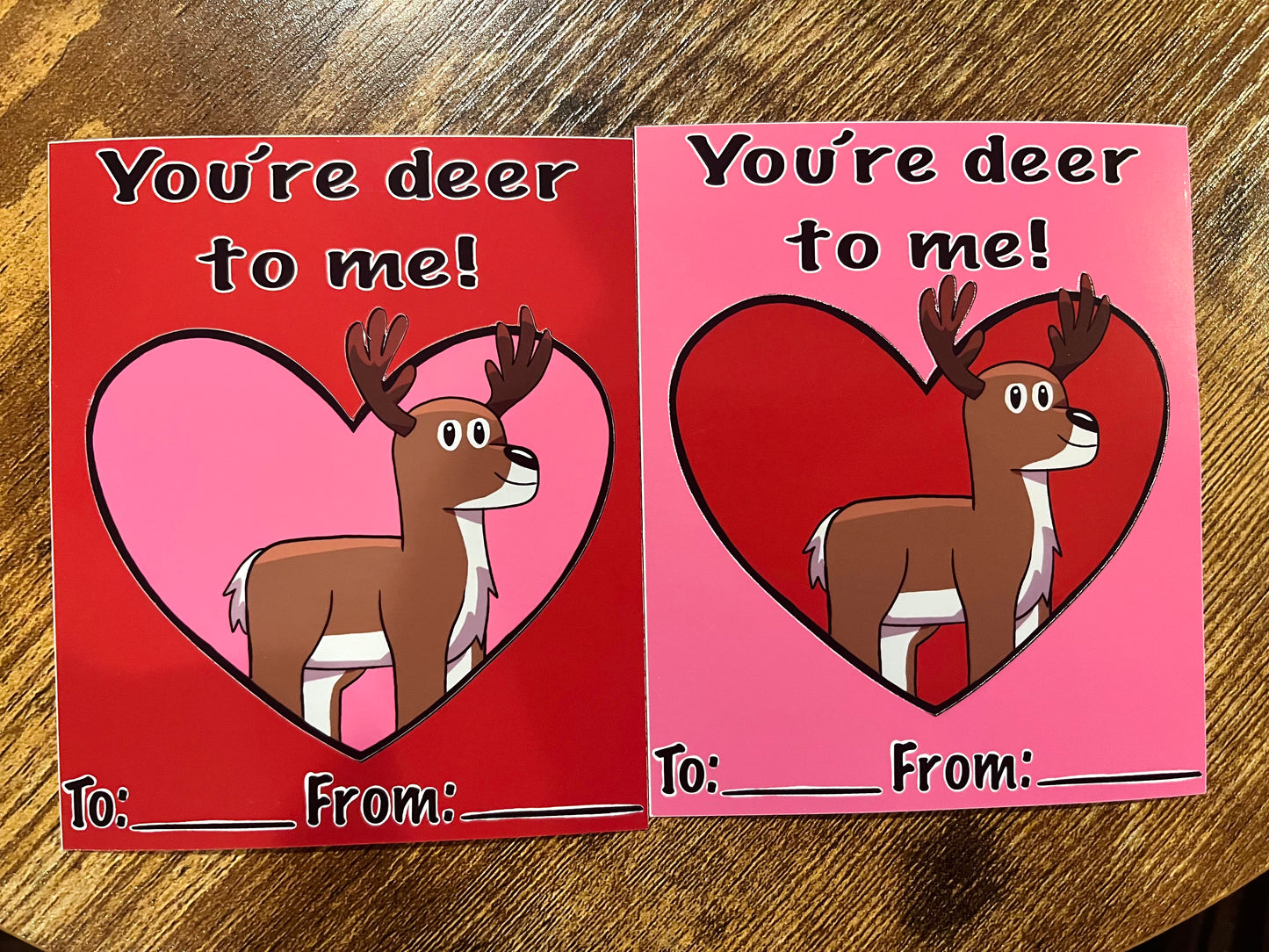 Animal Valentines Day Stickers Set (30 Pcs)