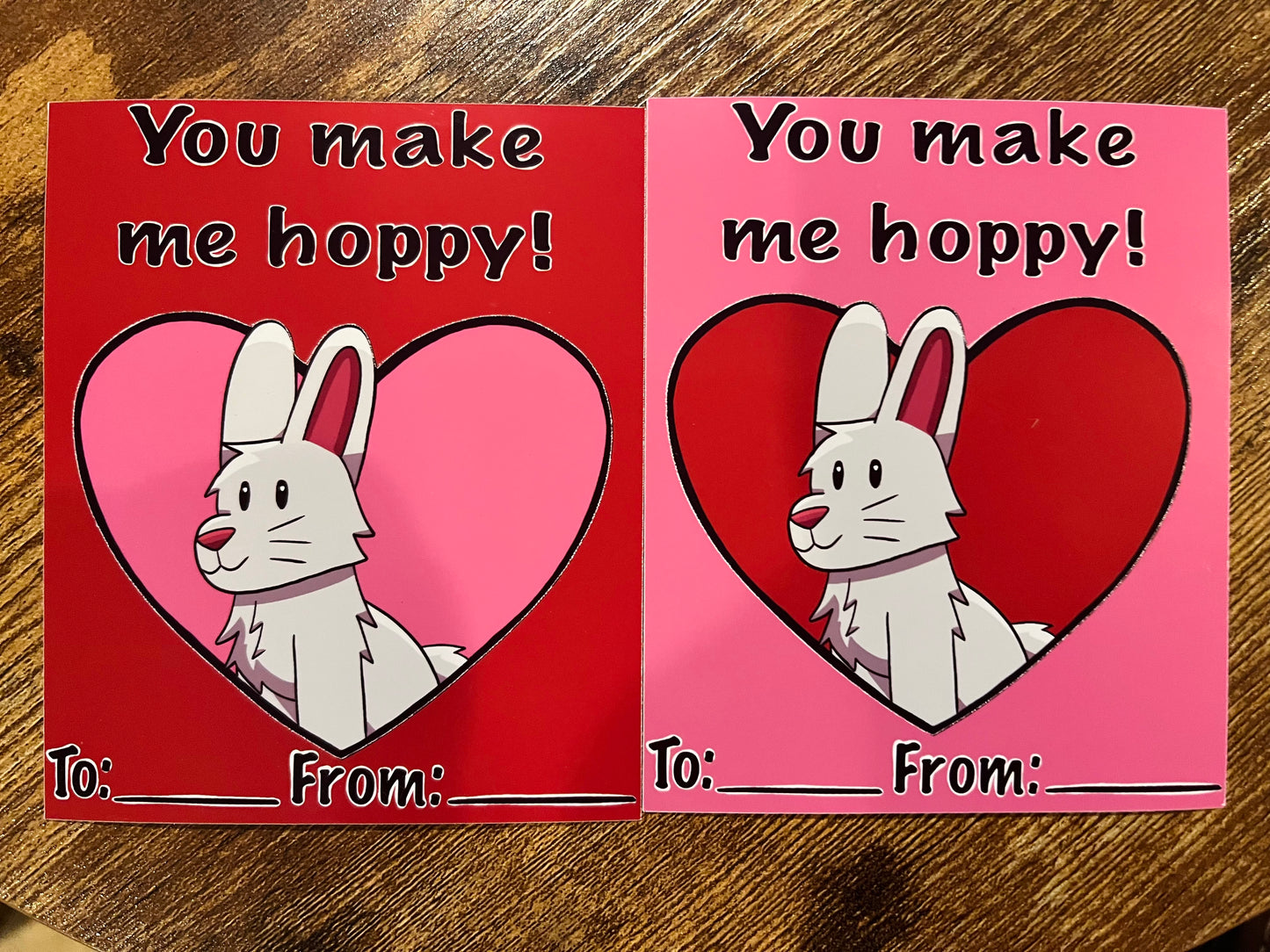 Animal Valentines Day Stickers Set (30 Pcs)