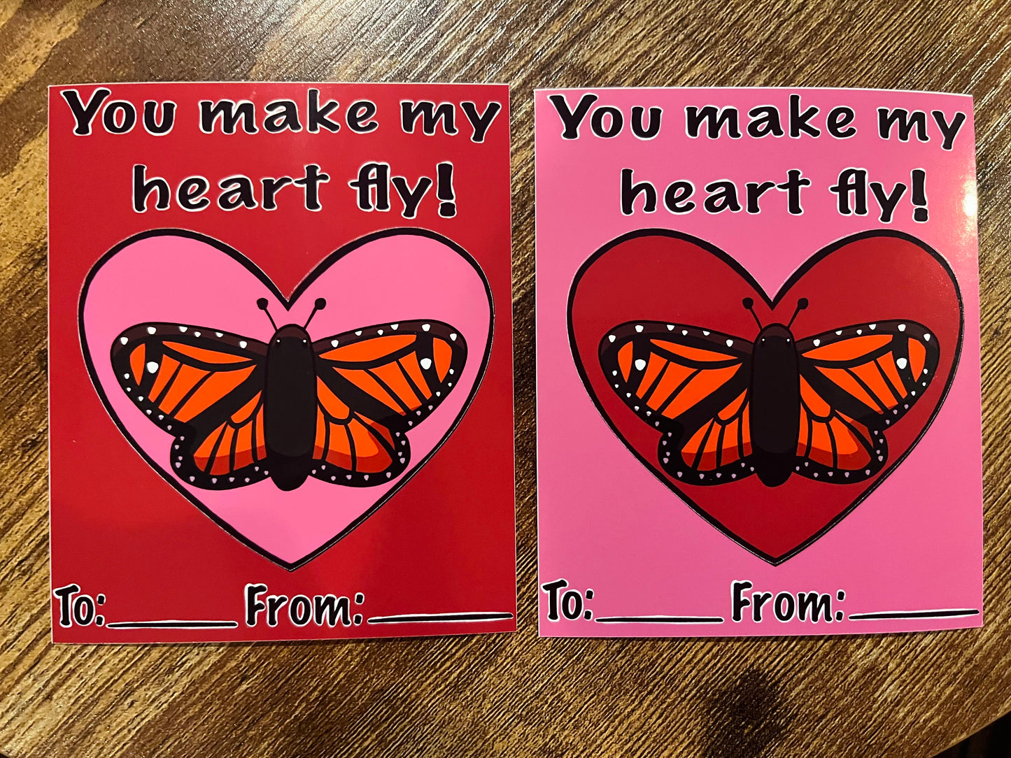 Animal Valentines Day Stickers Set (30 Pcs)