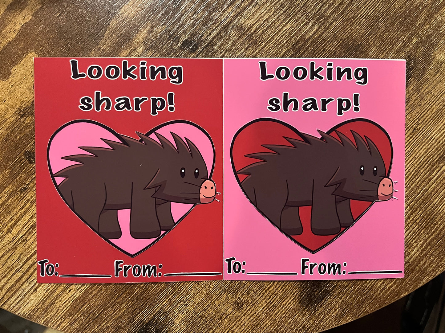 Animal Valentines Day Stickers Set (30 Pcs)