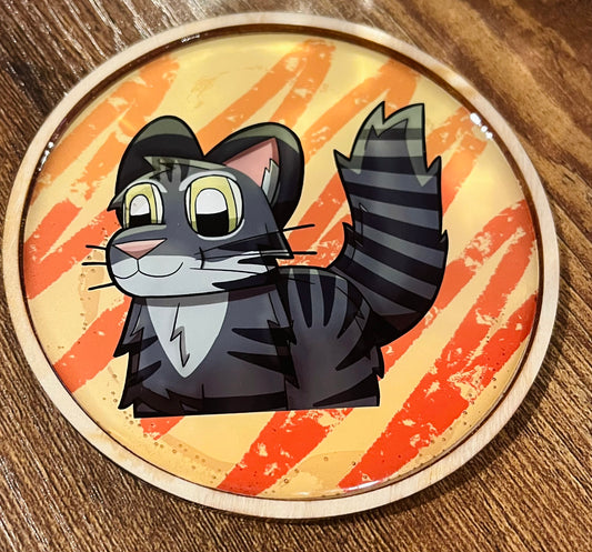 Cat Coaster Set